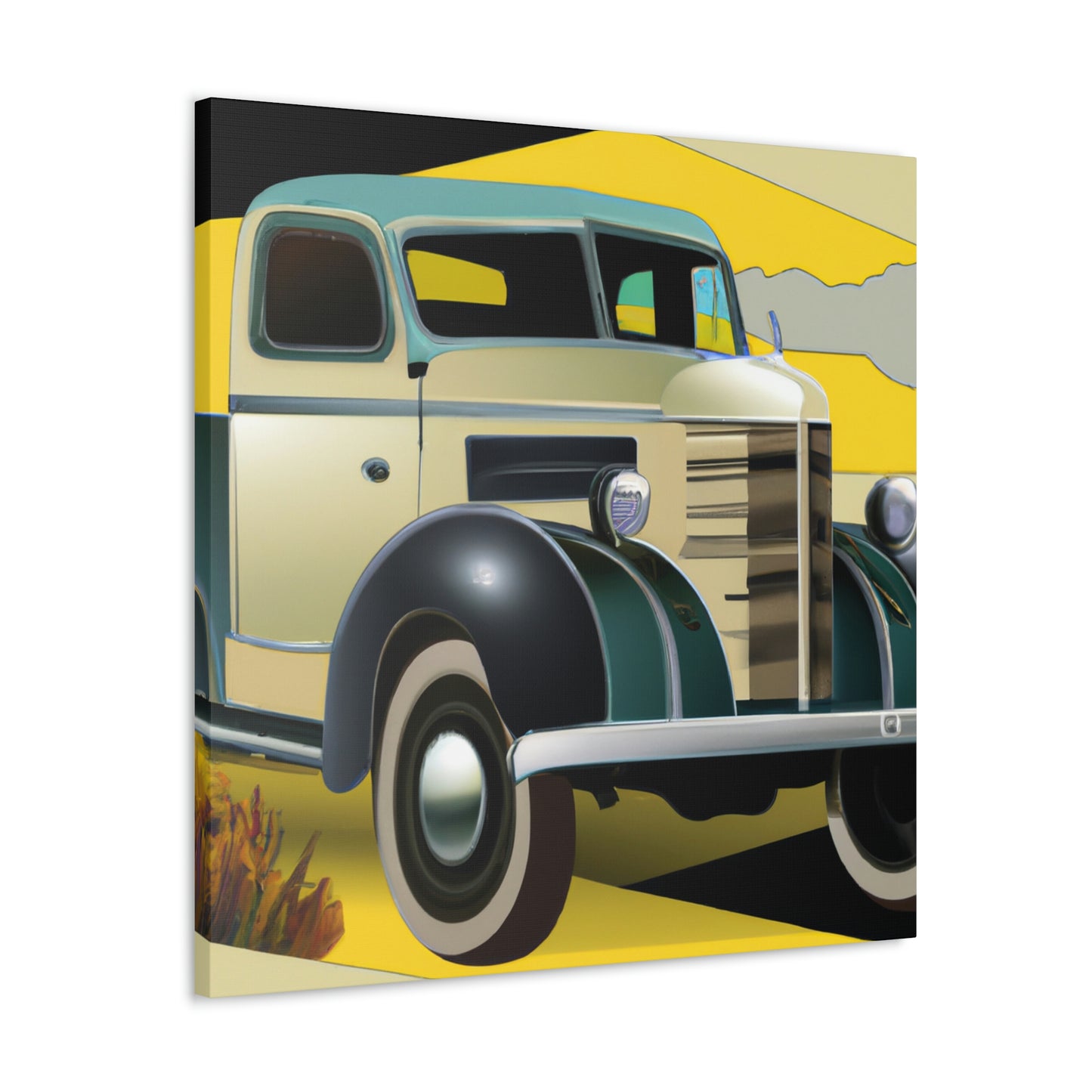 "Dusty Pickup Jubilee" - Canvas