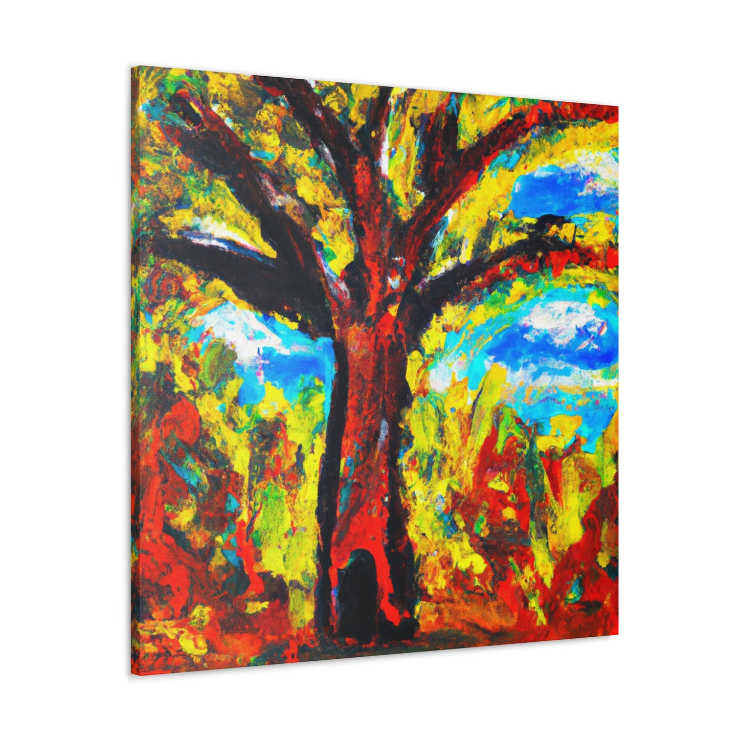 Oak Tree Reconciled - Canvas