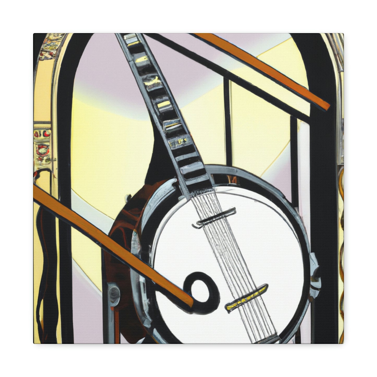 "Banjo's Jazz Jamboree" - Canvas