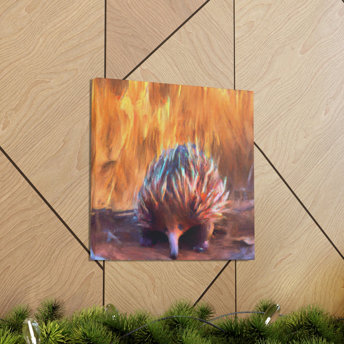 "Echidna's Hidden Beauty" - Canvas