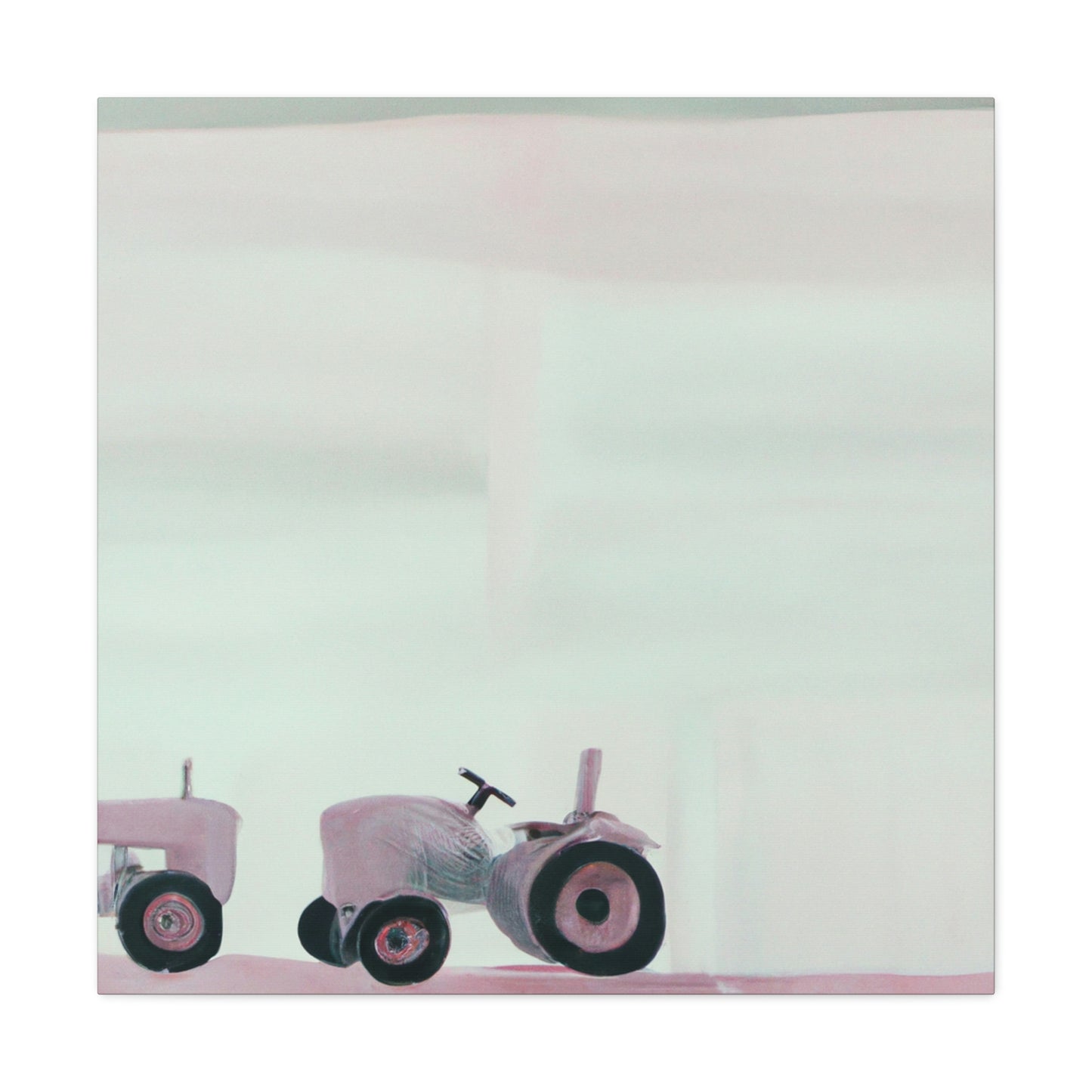 "Tractor Minimalism Dreaming" - Canvas