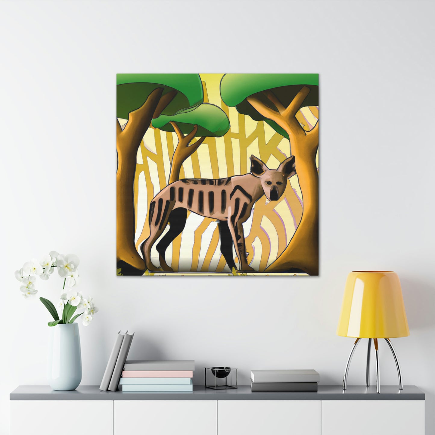 Hyena of the Jazz Age - Canvas