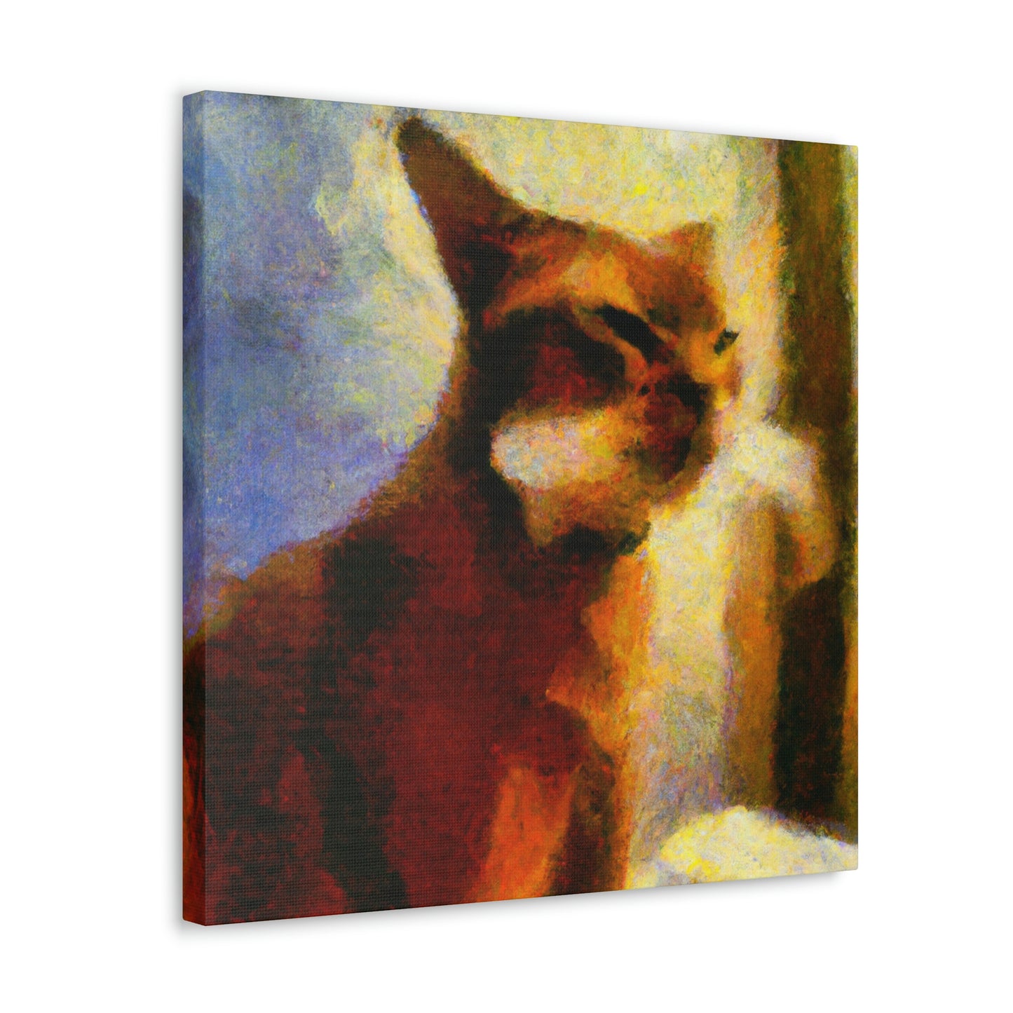 Abyssinian Splendor Portrayed - Canvas