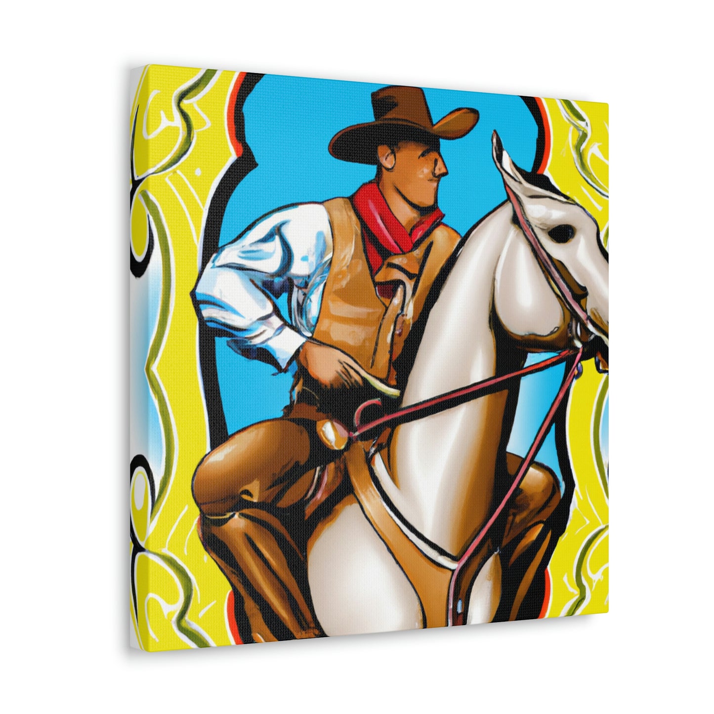 "Rodeo in Neoclassicism" - Canvas