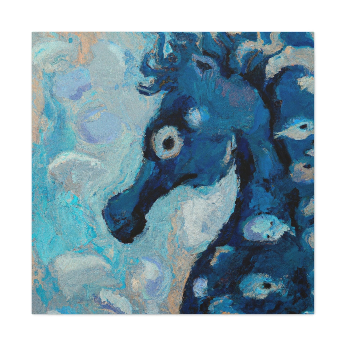 Seahorse of Emotion - Canvas