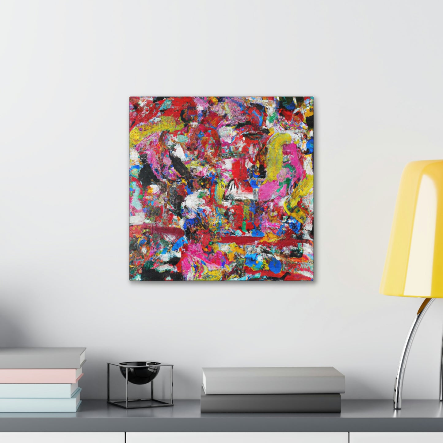 "Chaos Incarnate Color" - Canvas