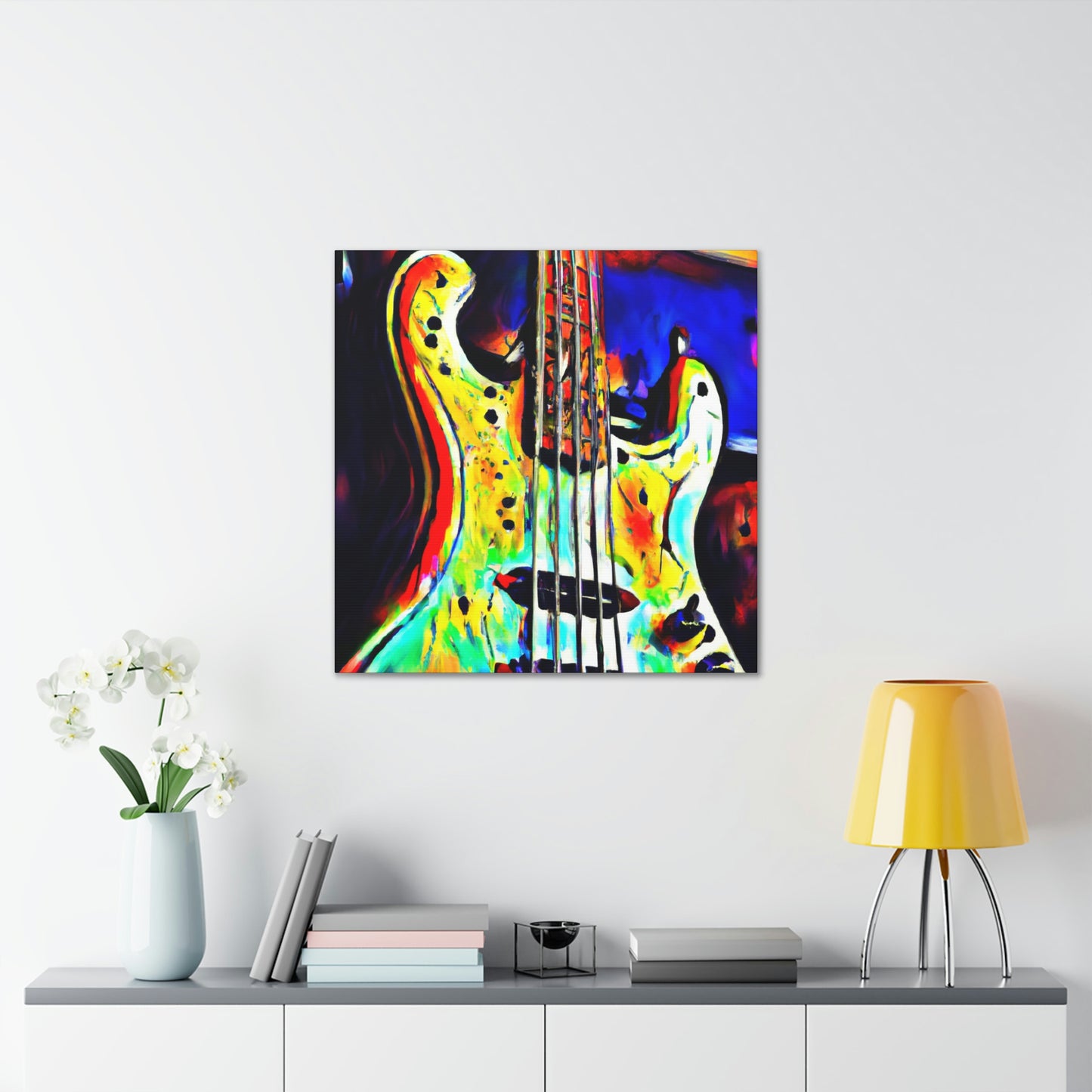 Groove of the Bass - Canvas