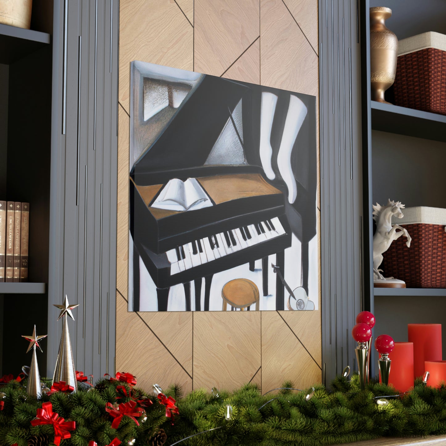 Piano in Dreamland - Canvas