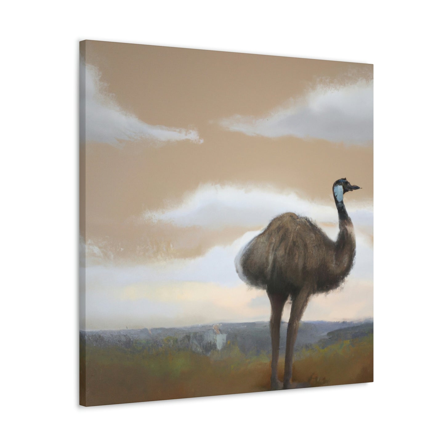 "Emu in Antiquity" - Canvas