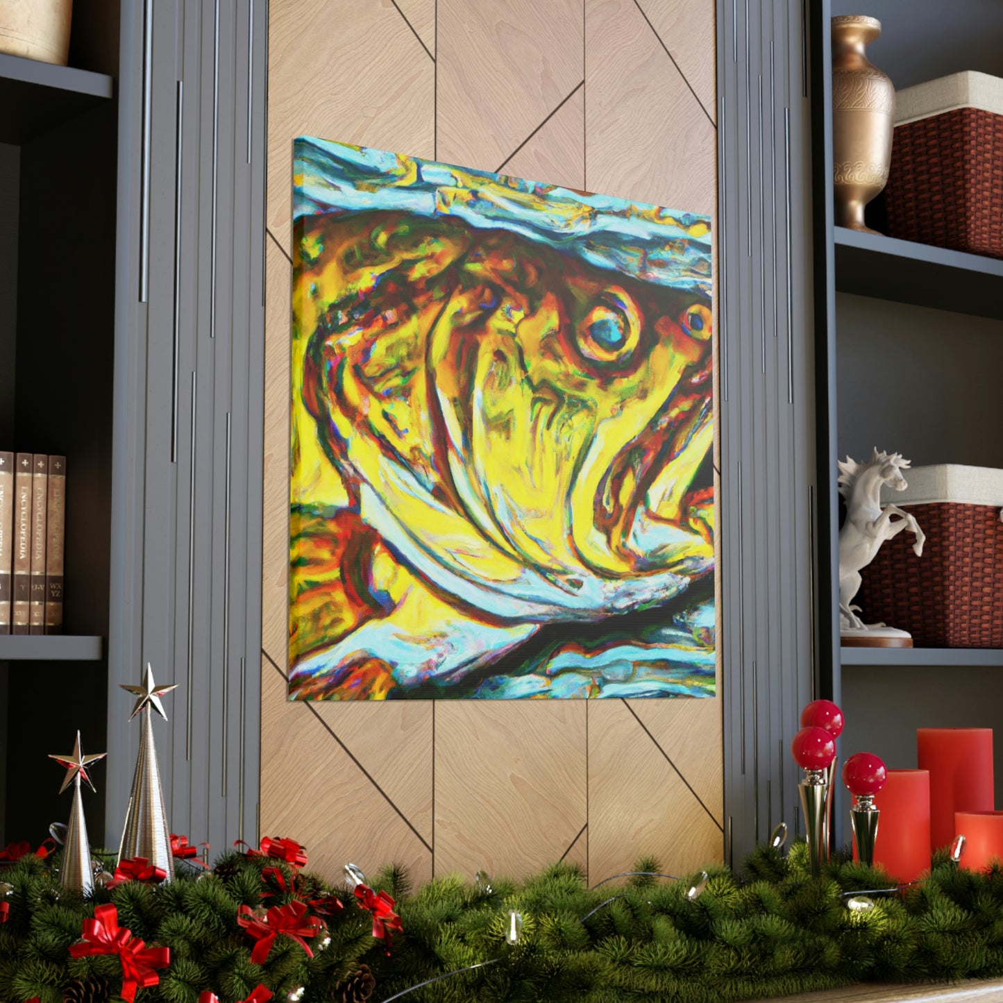 Walleye Splendor Rising - Canvas