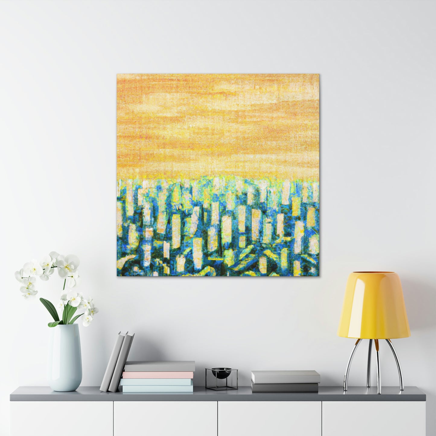 Corn in Moonlight Gloaming - Canvas