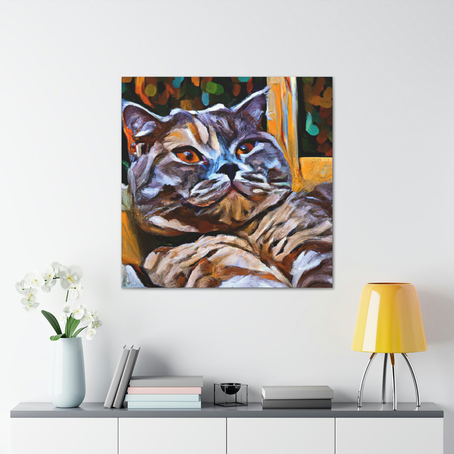 British Shorthair Impression - Canvas