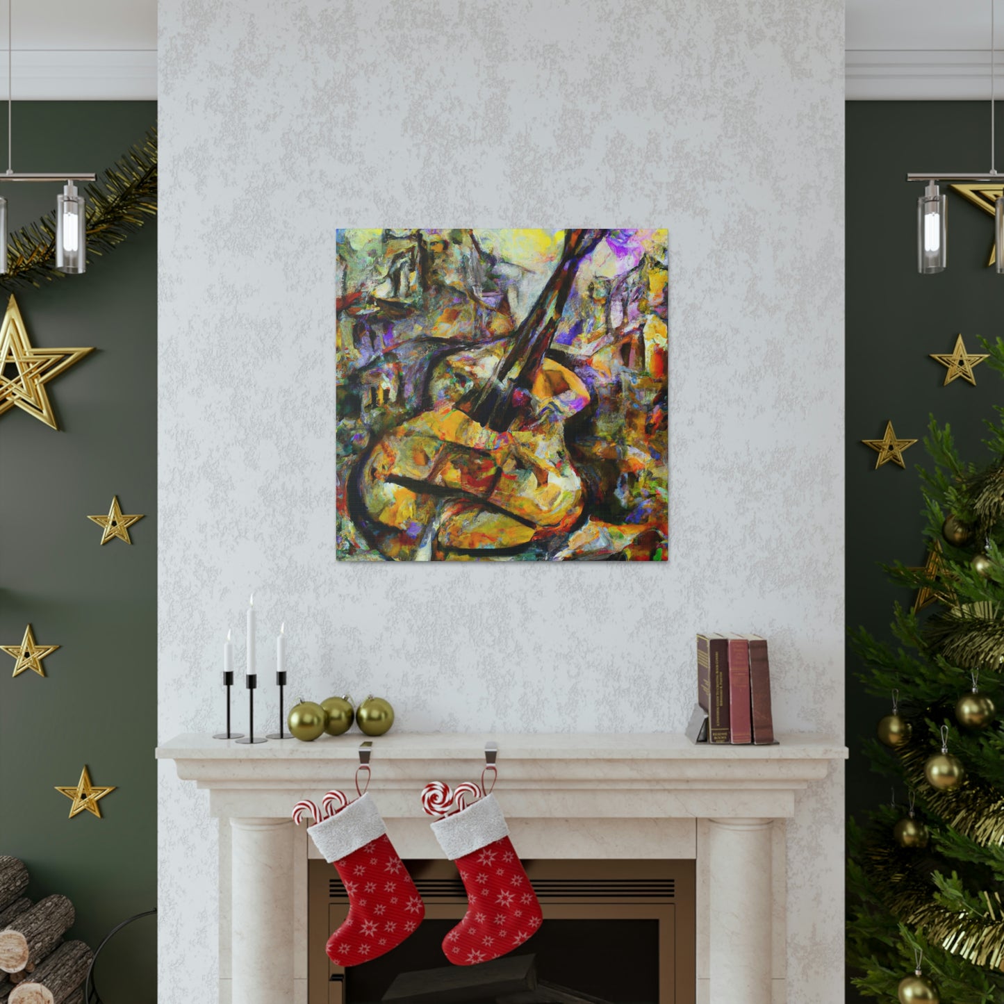 "Mandolin Melodies Music" - Canvas