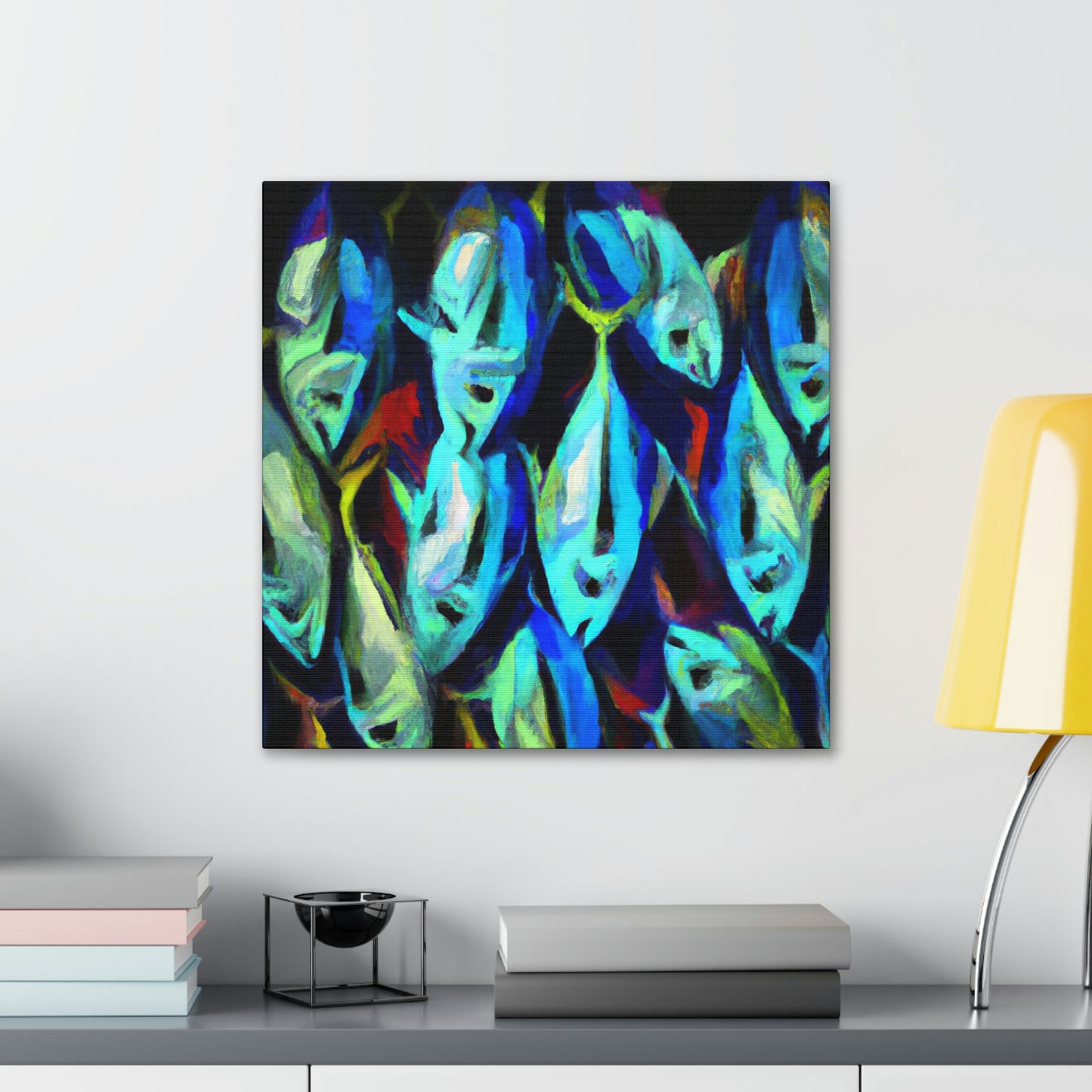 "Fish of the Future" - Canvas