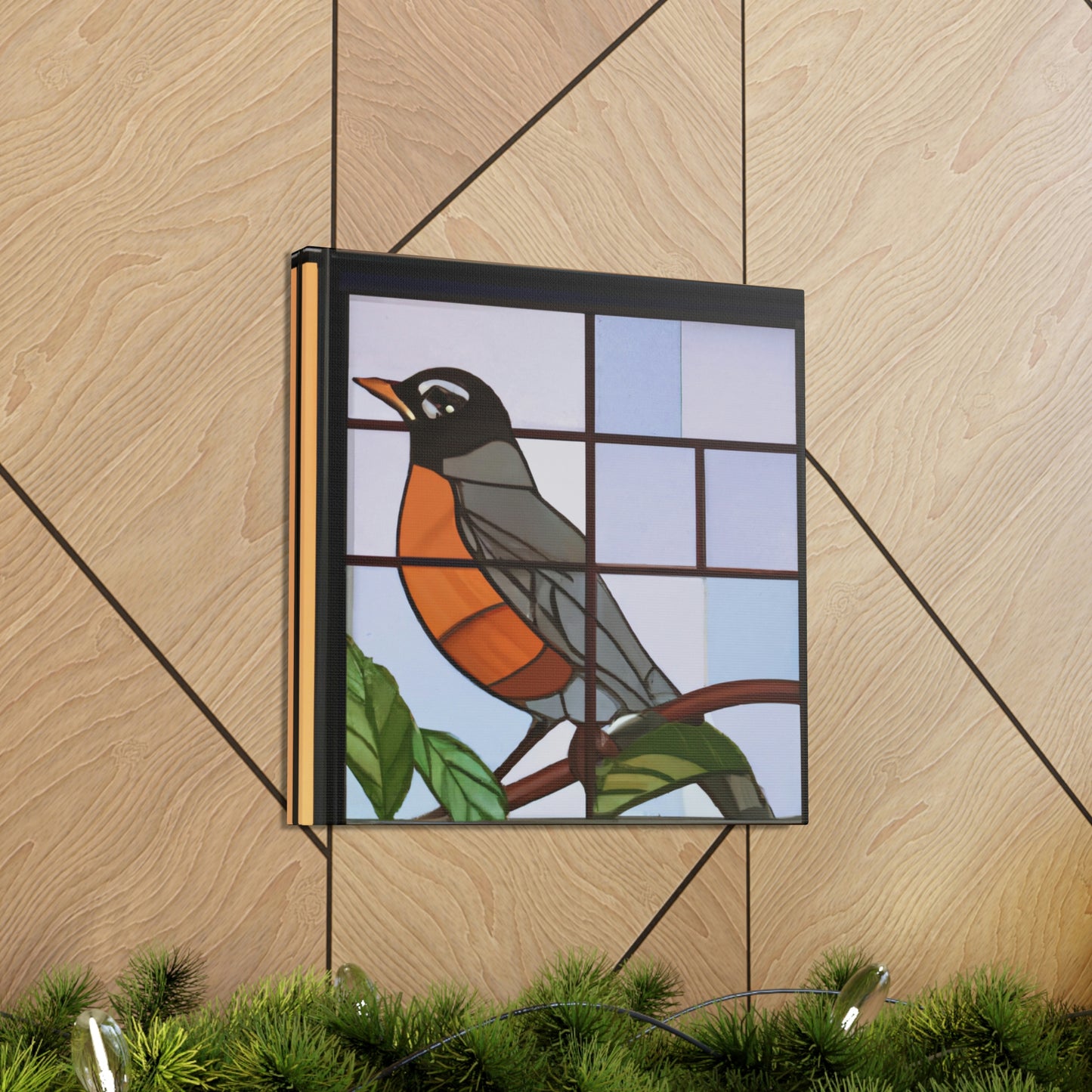 A Robin's Jazz Dance - Canvas