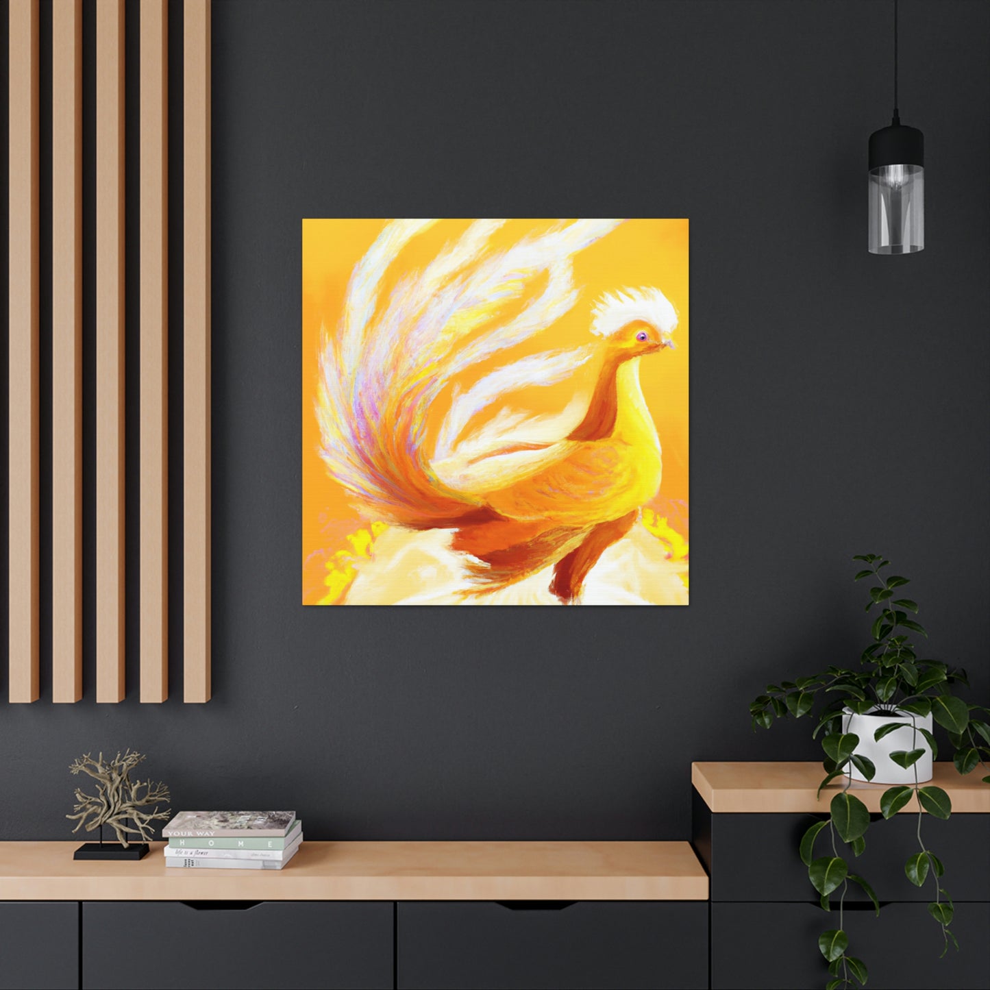 Golden Pheasant Splendor - Canvas