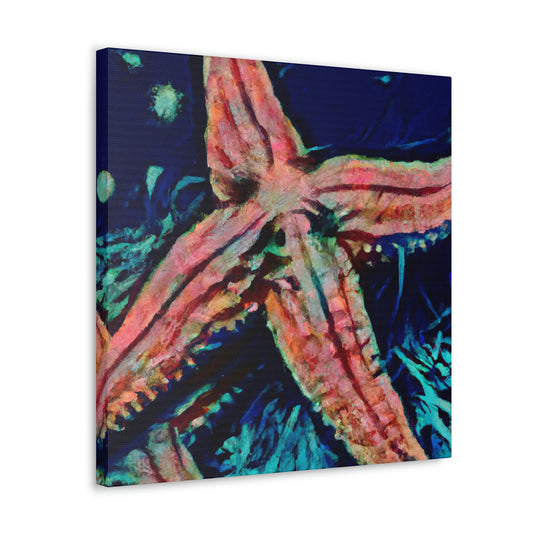 "Starfish on the Shoreline" - Canvas