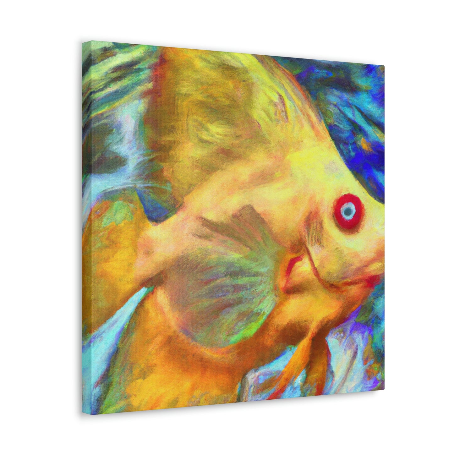 "Angelic Fish Dreamscape" - Canvas