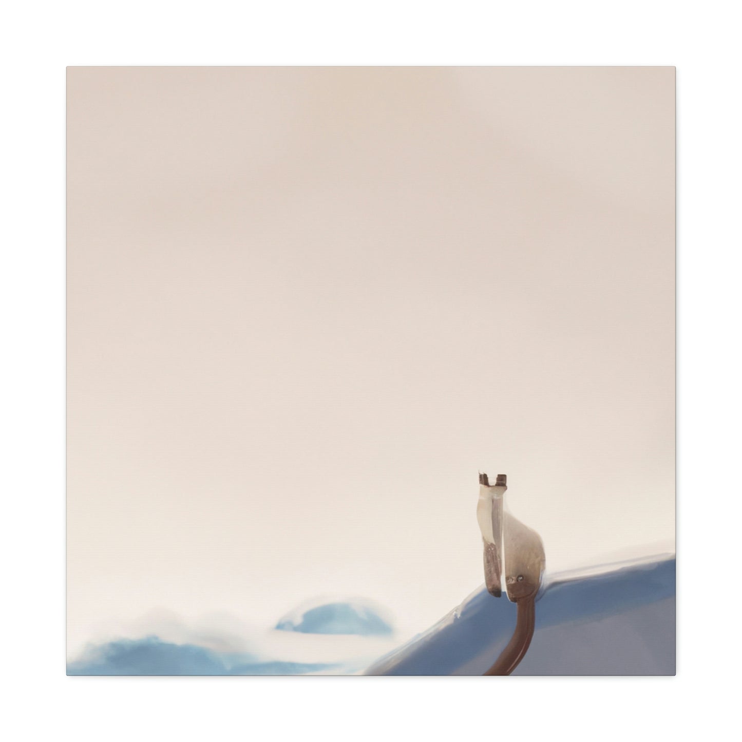 Siamese Simplicity Scene - Canvas