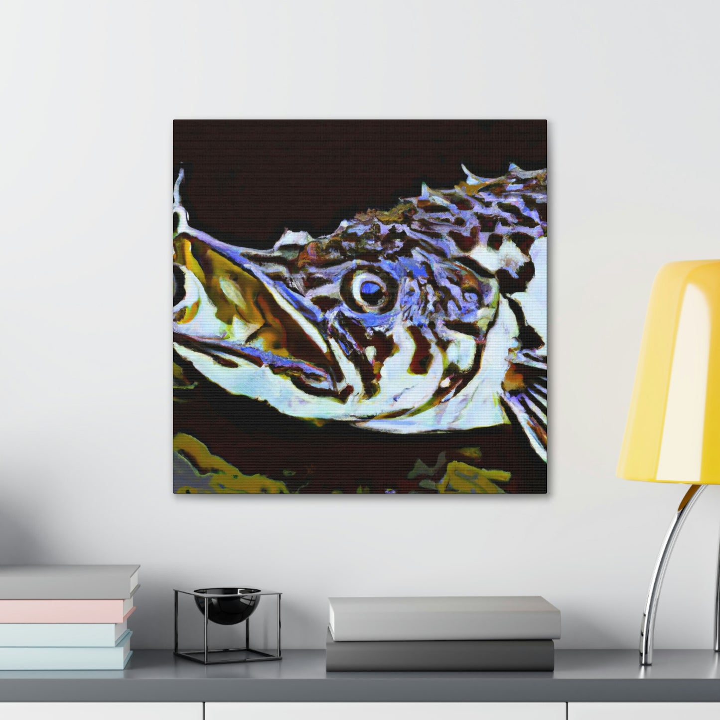 "Corydoras Catfish Abstract" - Canvas