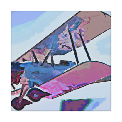 Vintage Airplane Glory - Canvas