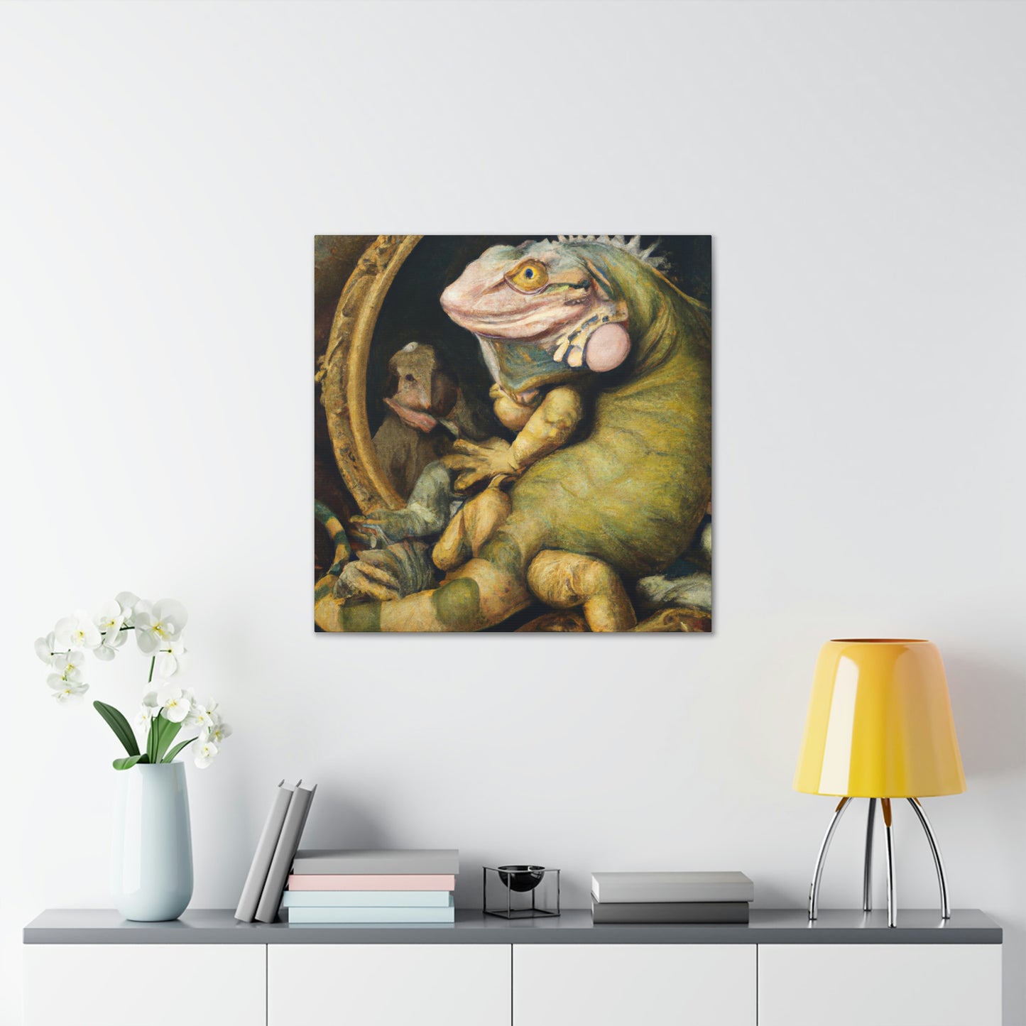 Reptiles of Baroque - Canvas