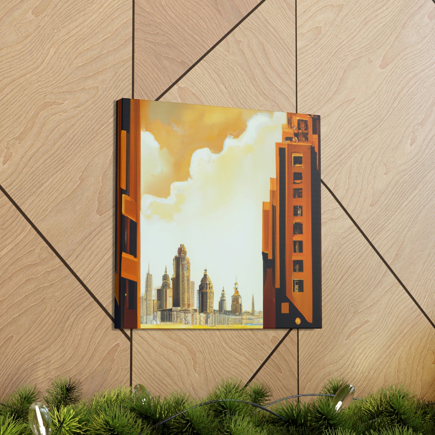 "Art Deco Masterpiece" - Canvas