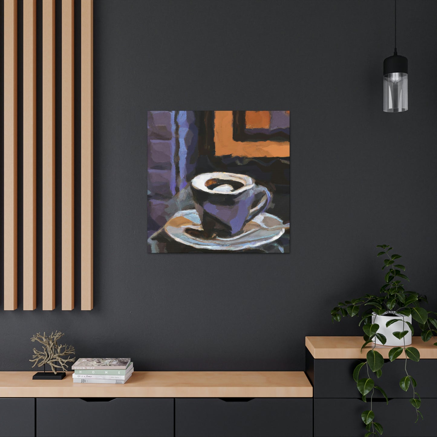 "Cup of Morning Bliss" - Canvas