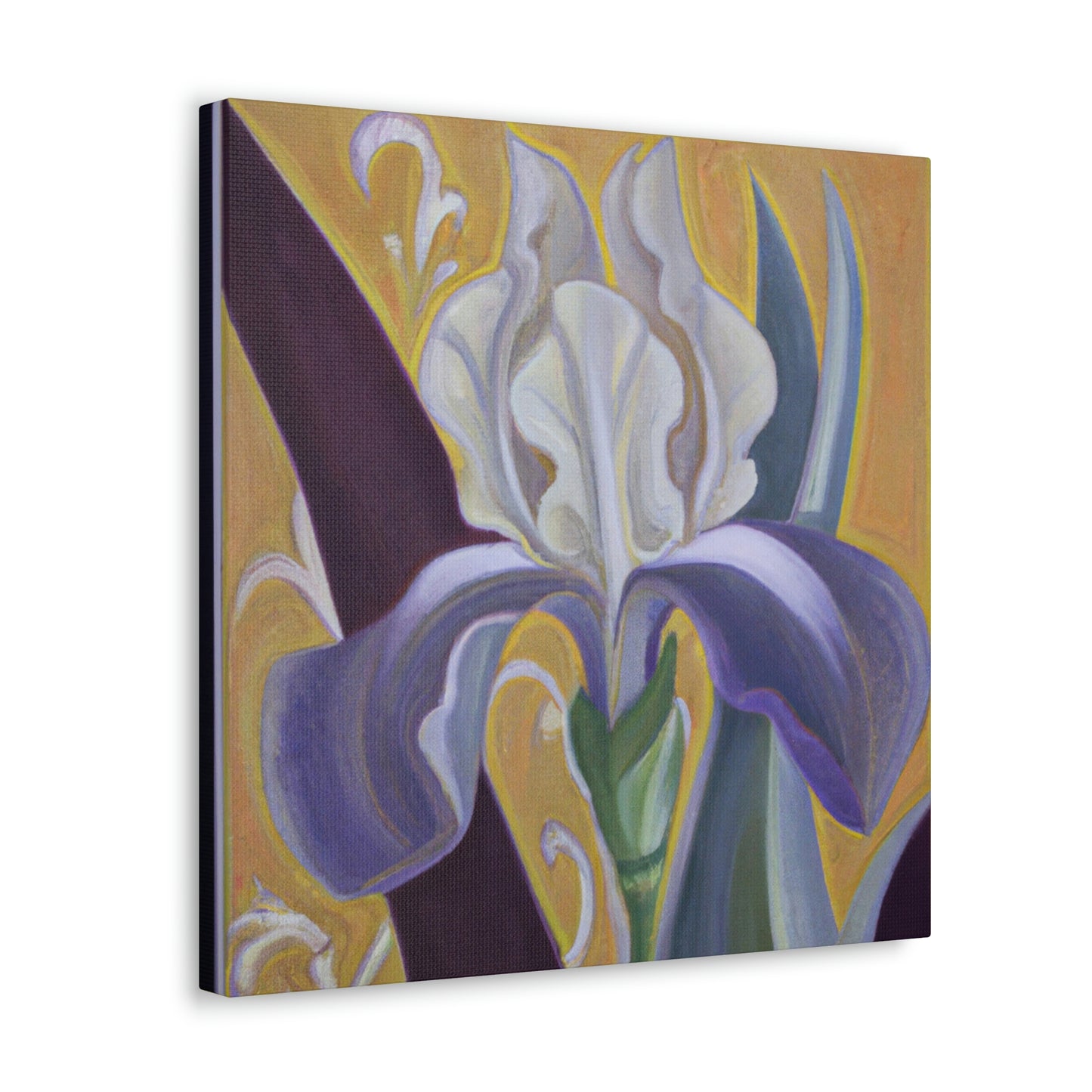 "Iris' Stylized Splendor" - Canvas