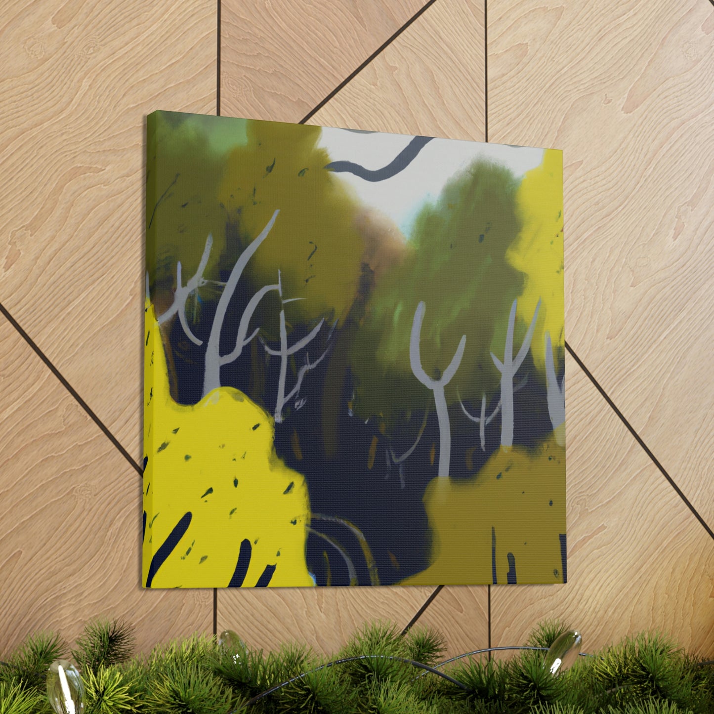 "Forest Dreams: 1940s" - Canvas