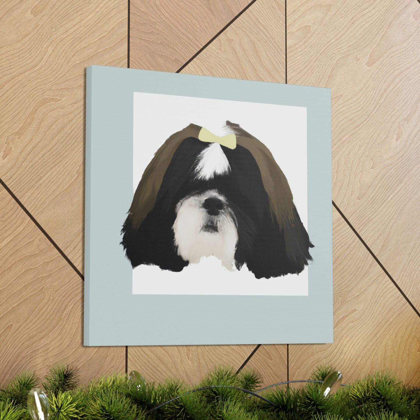 "Classic Shih Tzu Portrait" - Canvas