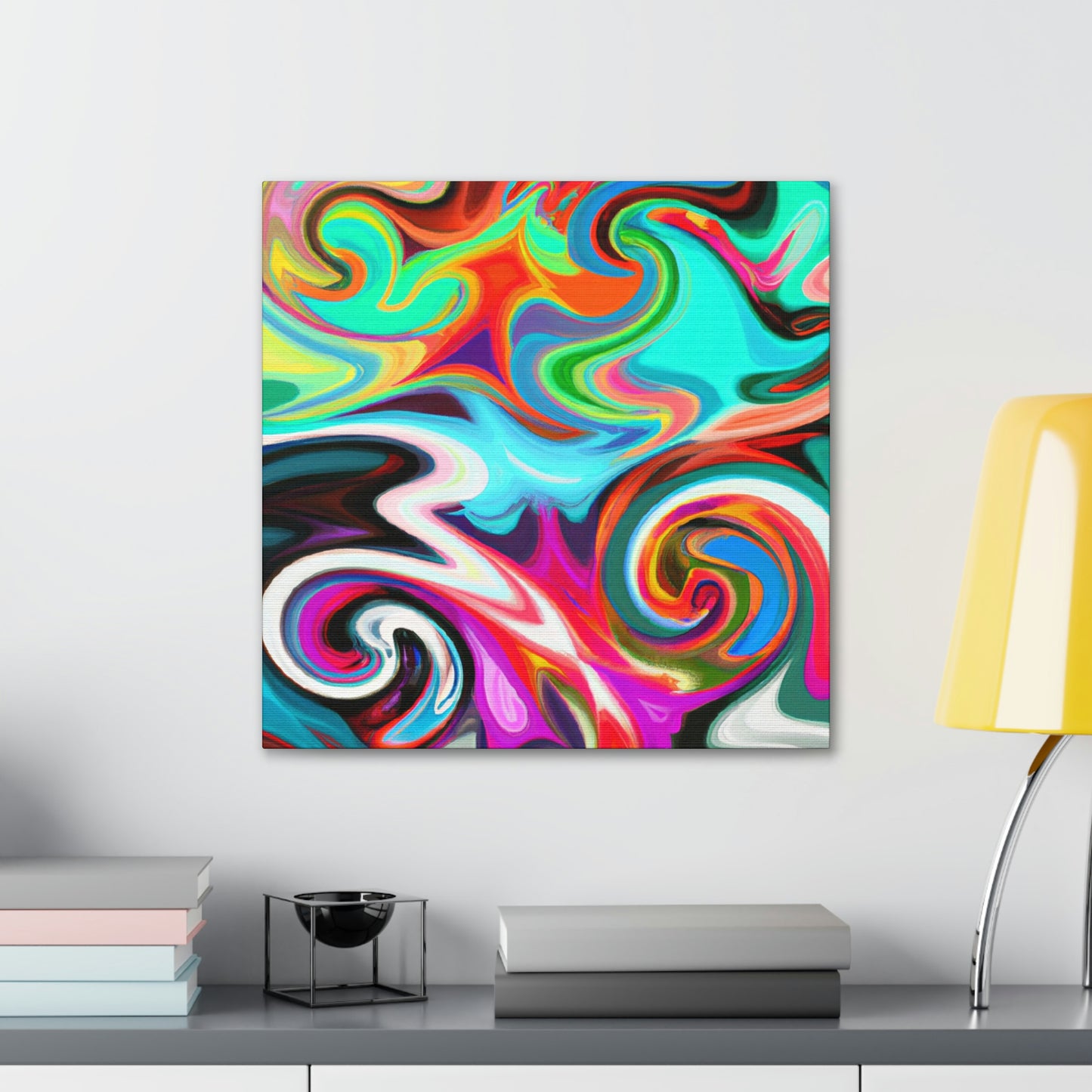 "Stardust Symphony Glows" - Canvas