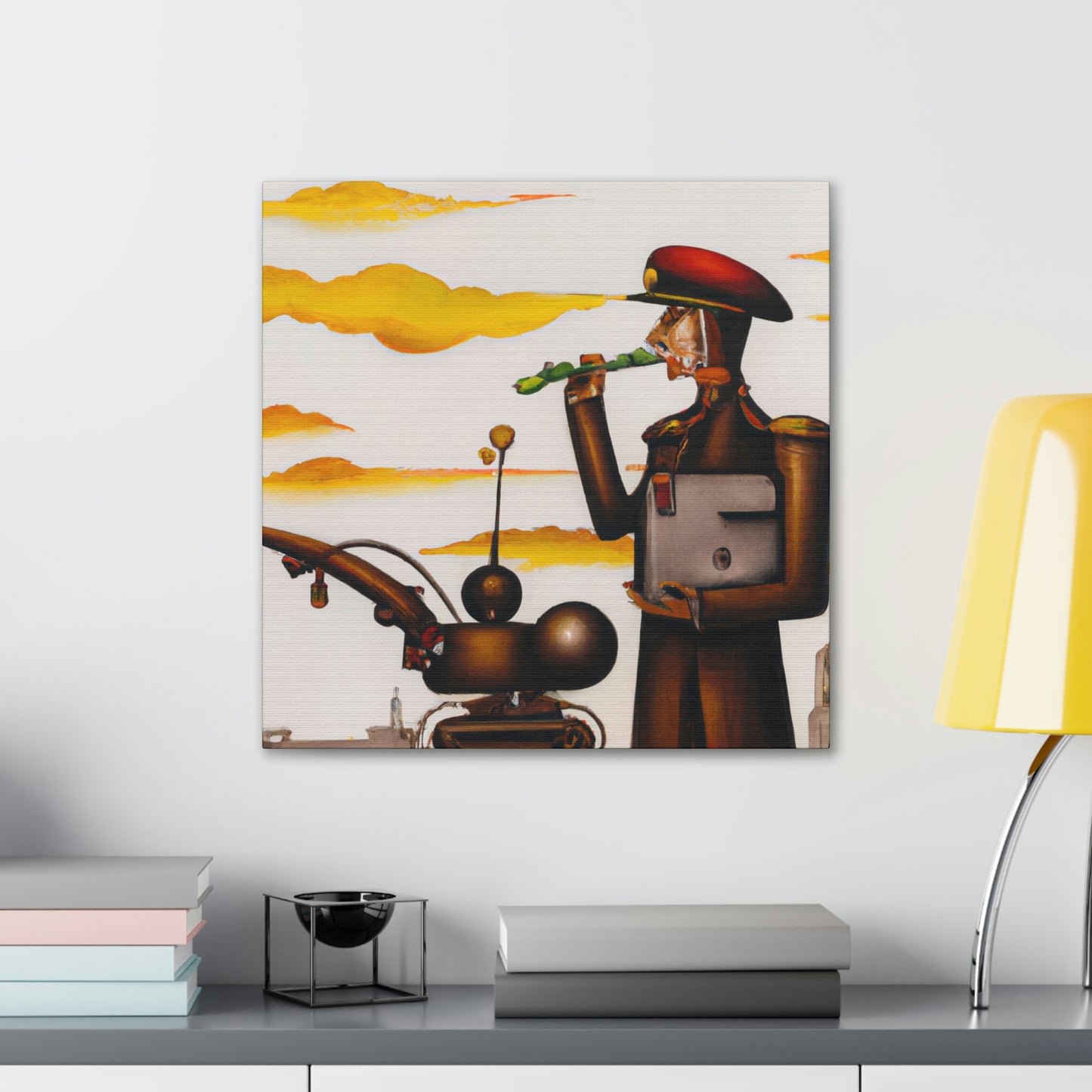 Soldier in Dreamscape - Canvas