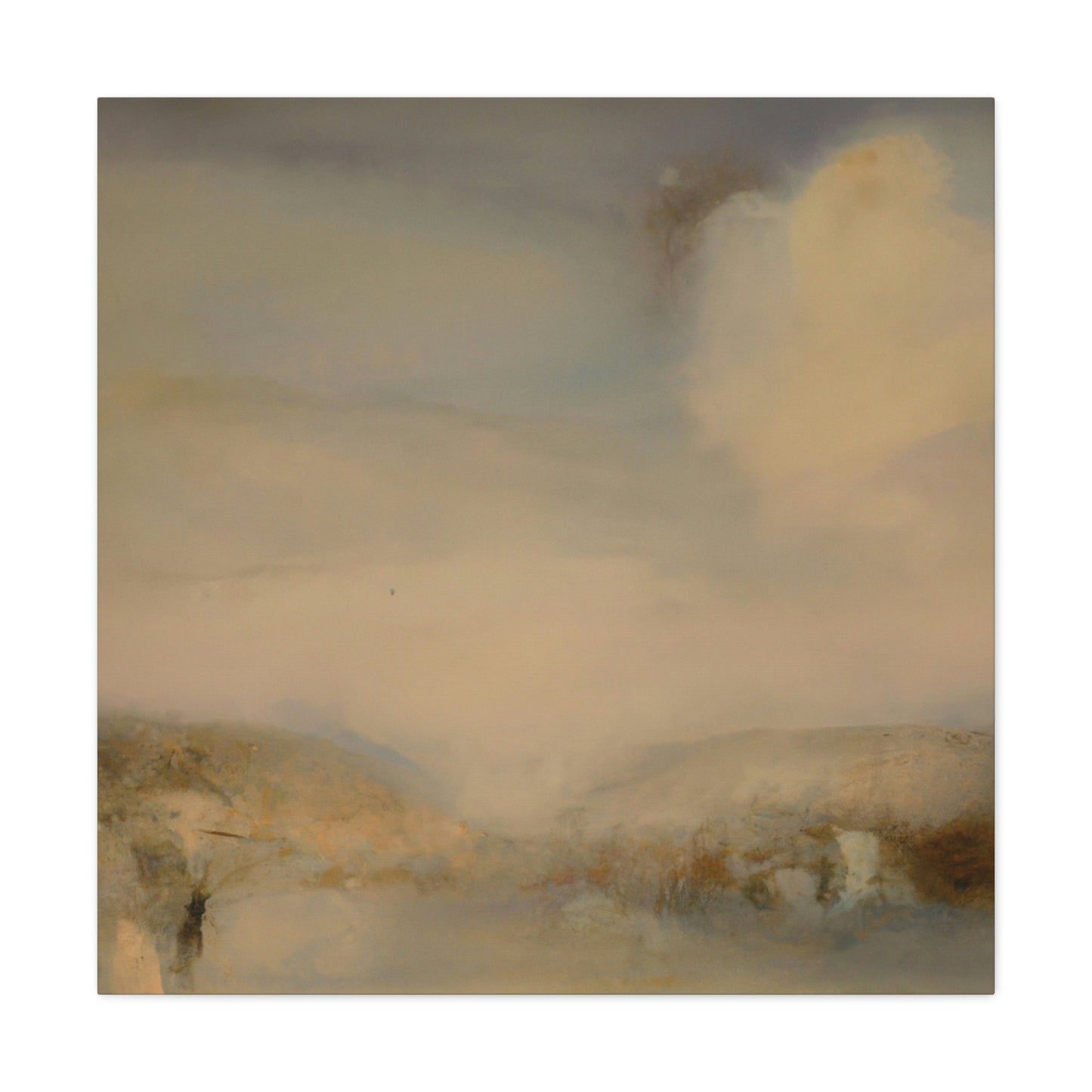 "Bay at Dusk Setting" - Canvas