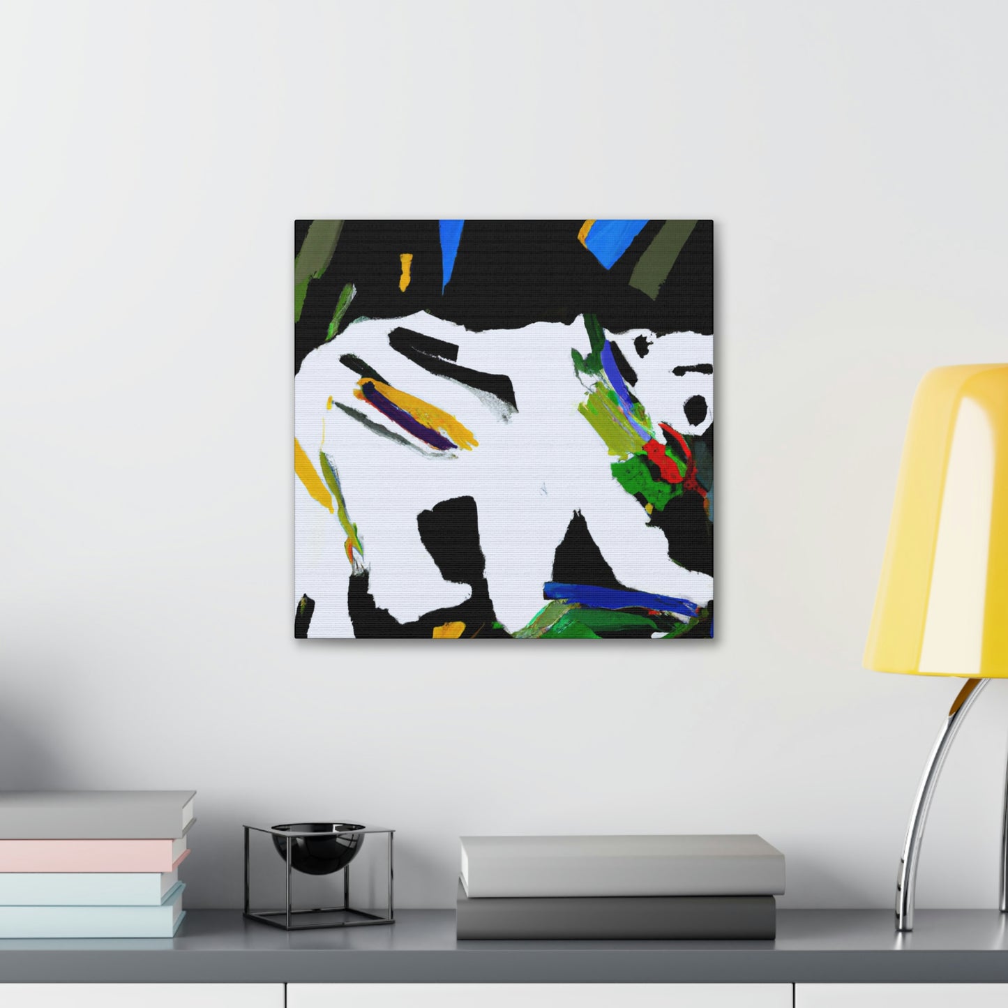 "Polar Bear's Expressionism" - Canvas