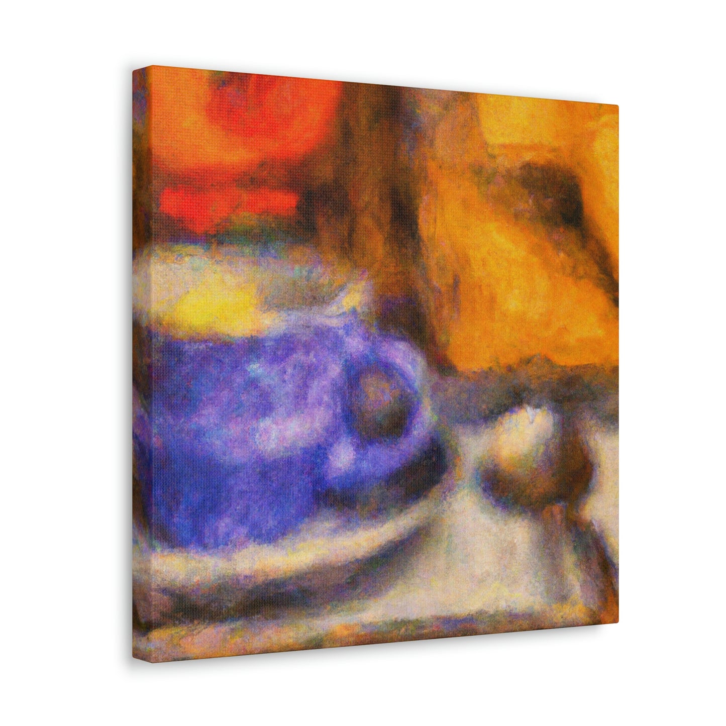 Coffee Cup Fauvism - Canvas