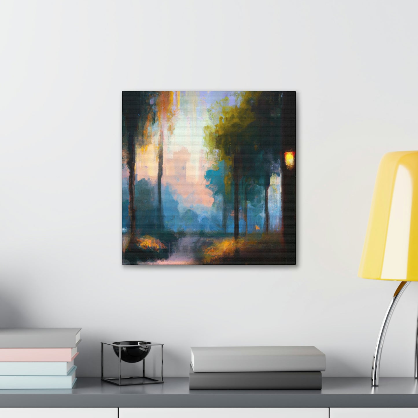 Dreamy Dusk Reflection - Canvas