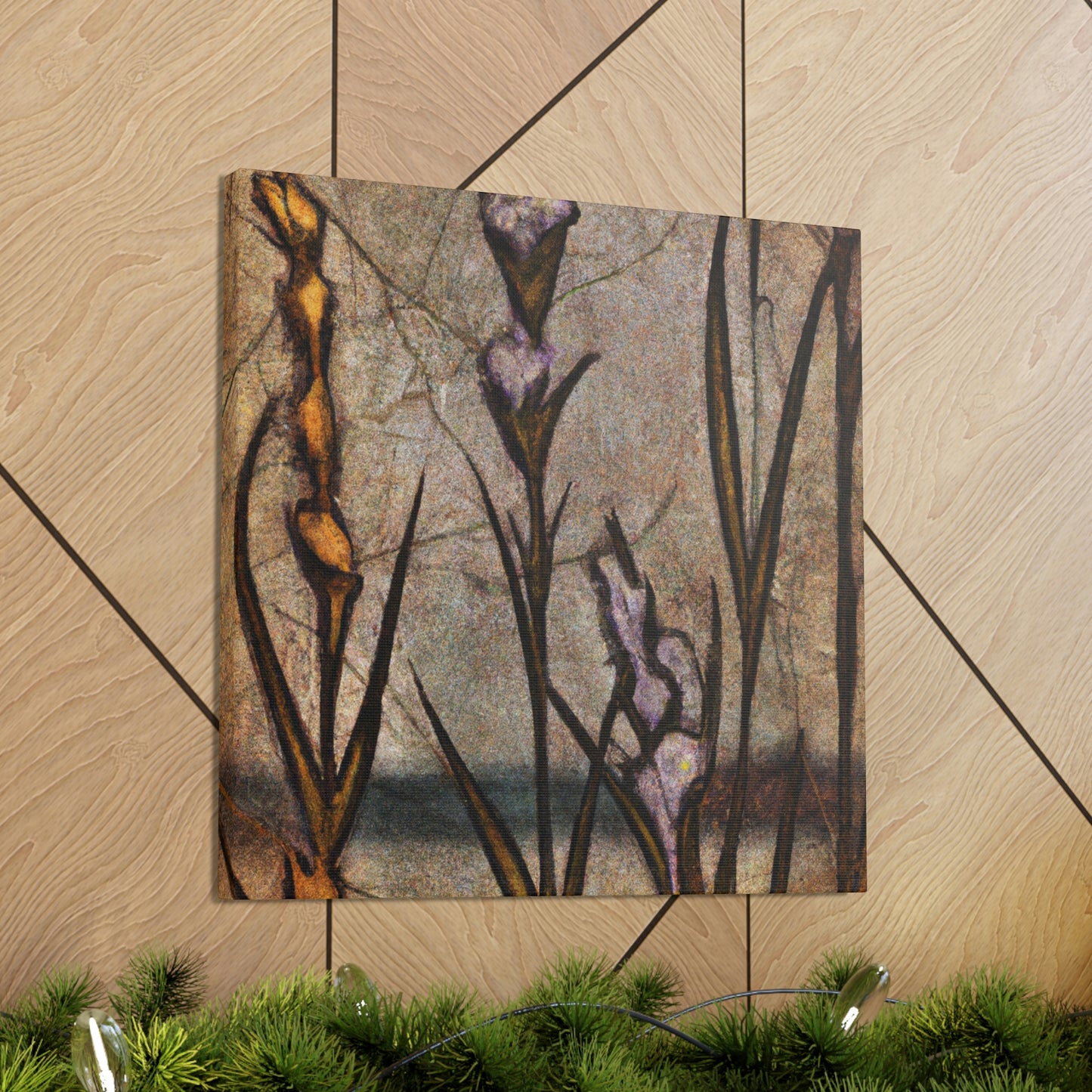 "Wildflower Sunrise Revival" - Canvas