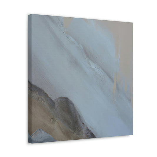 "Glacier in Expressionism" - Canvas