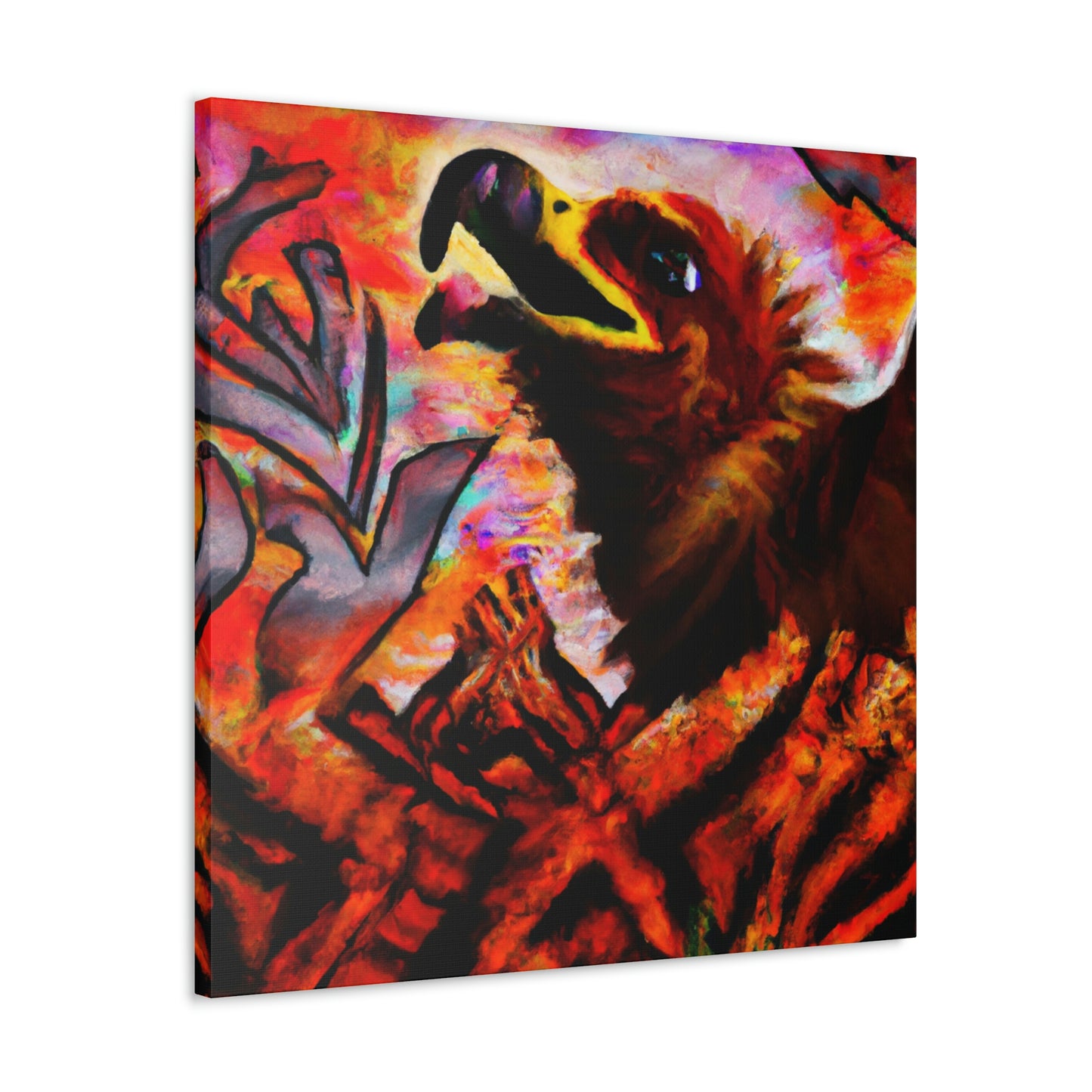 "Vultures Overhead View" - Canvas