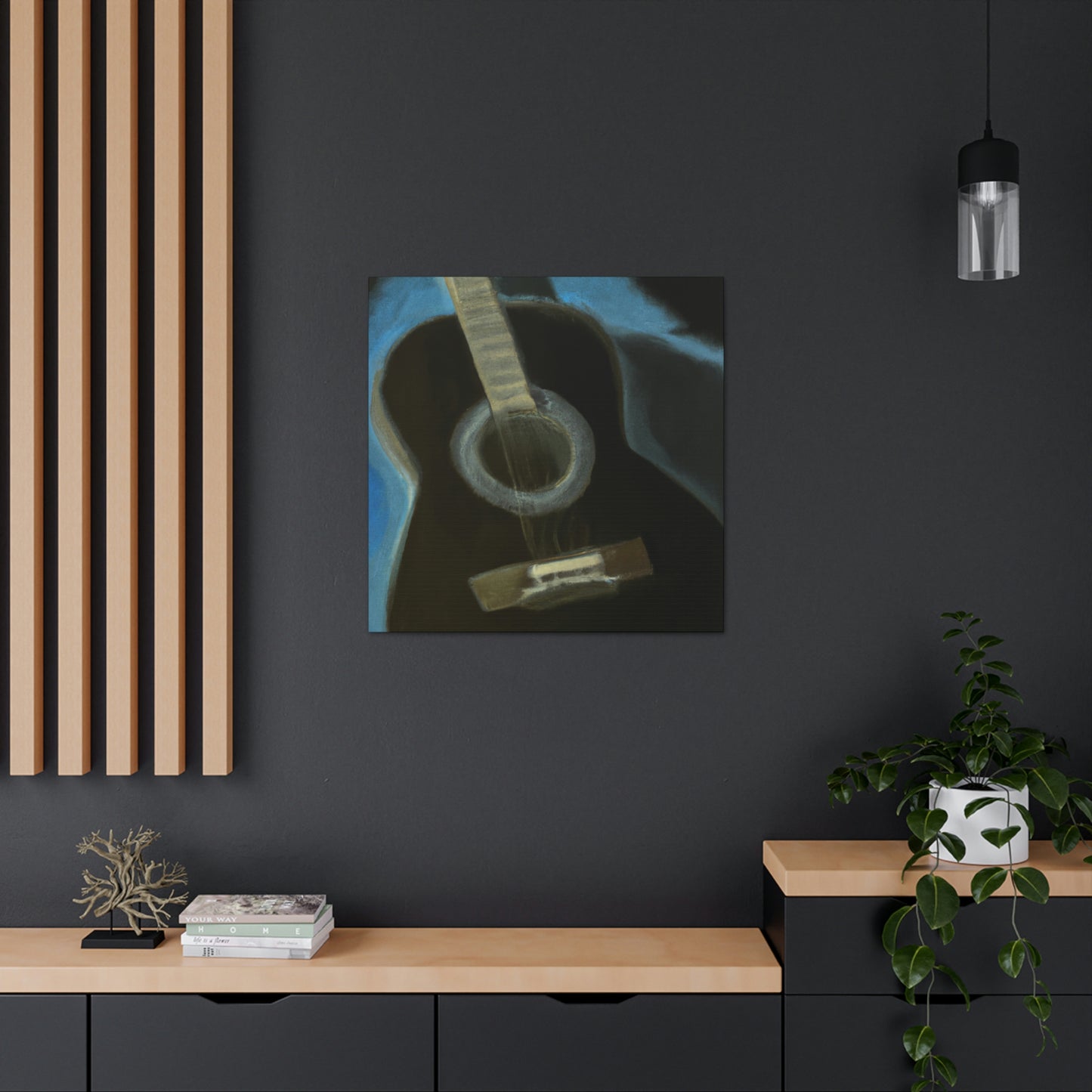 "Serenading Strings Of Sound" - Canvas