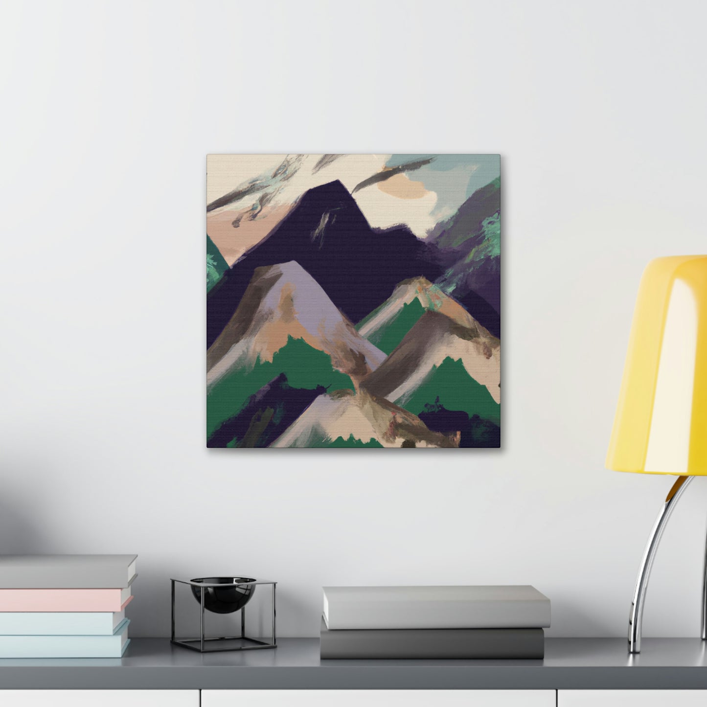 Mountain Memory Landscape - Canvas