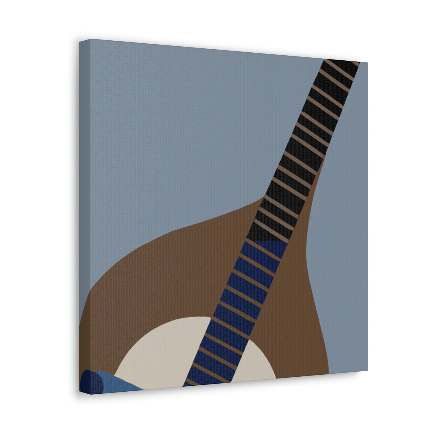 "Mandolin Minimalism Melody" - Canvas