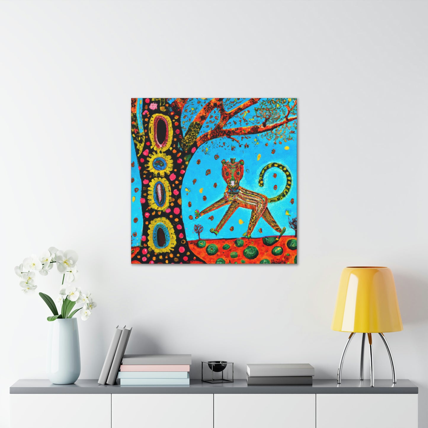 Leopard in the Wild - Canvas