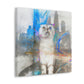 "Scottish Fold Dreamscape" - Canvas