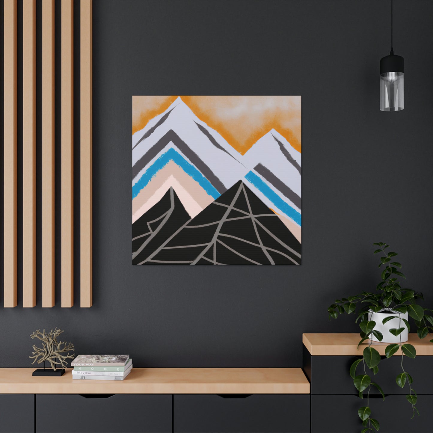 Mountain Majestic Splendor - Canvas