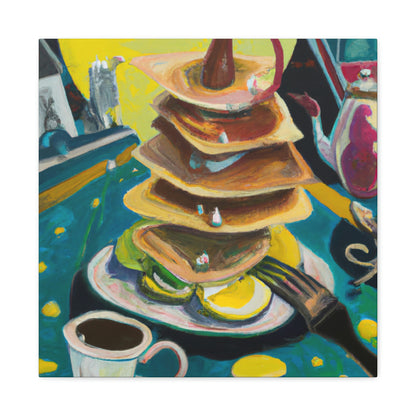 "Pancakes in Surrealism" - Canvas