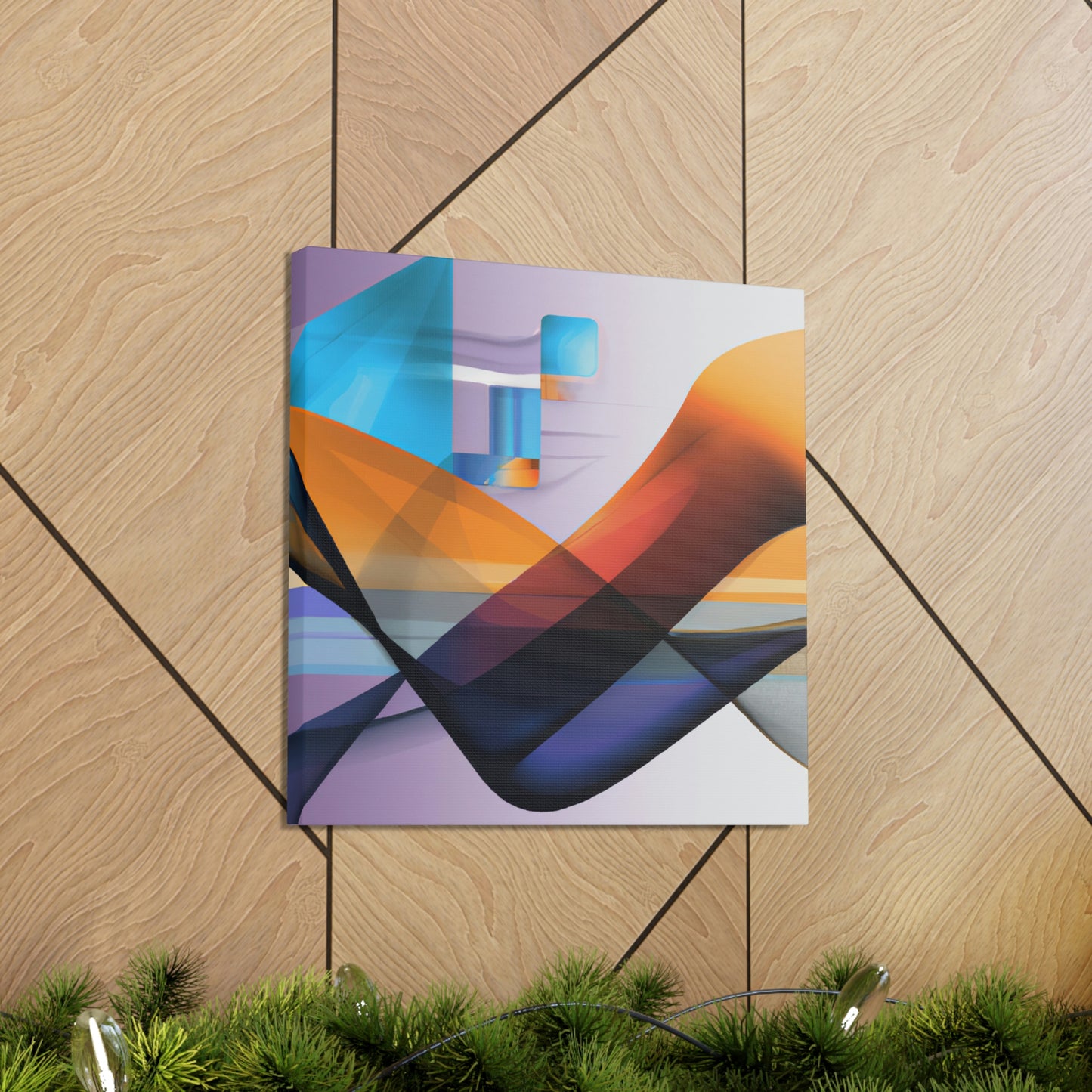 "Digital Dream Weaver" - Canvas