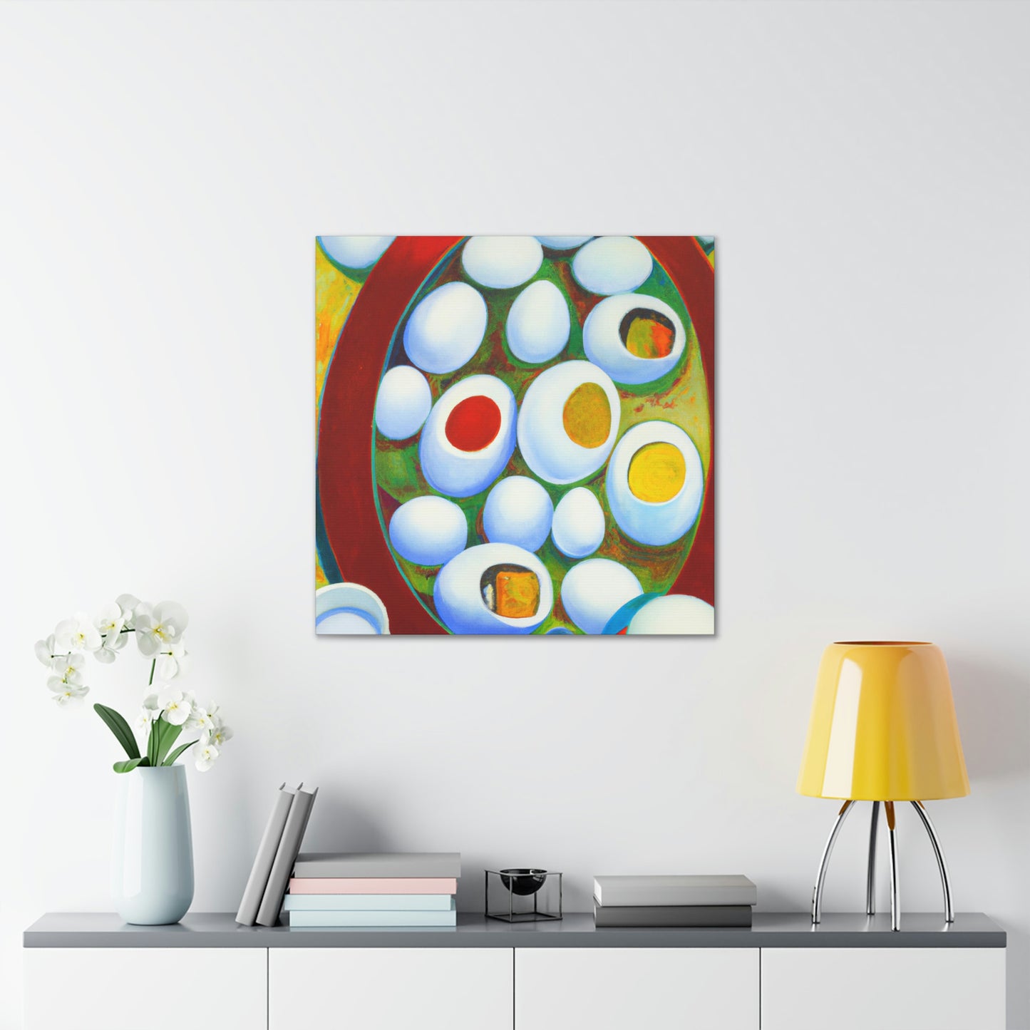 "Eggs of Abstract Emotion" - Canvas