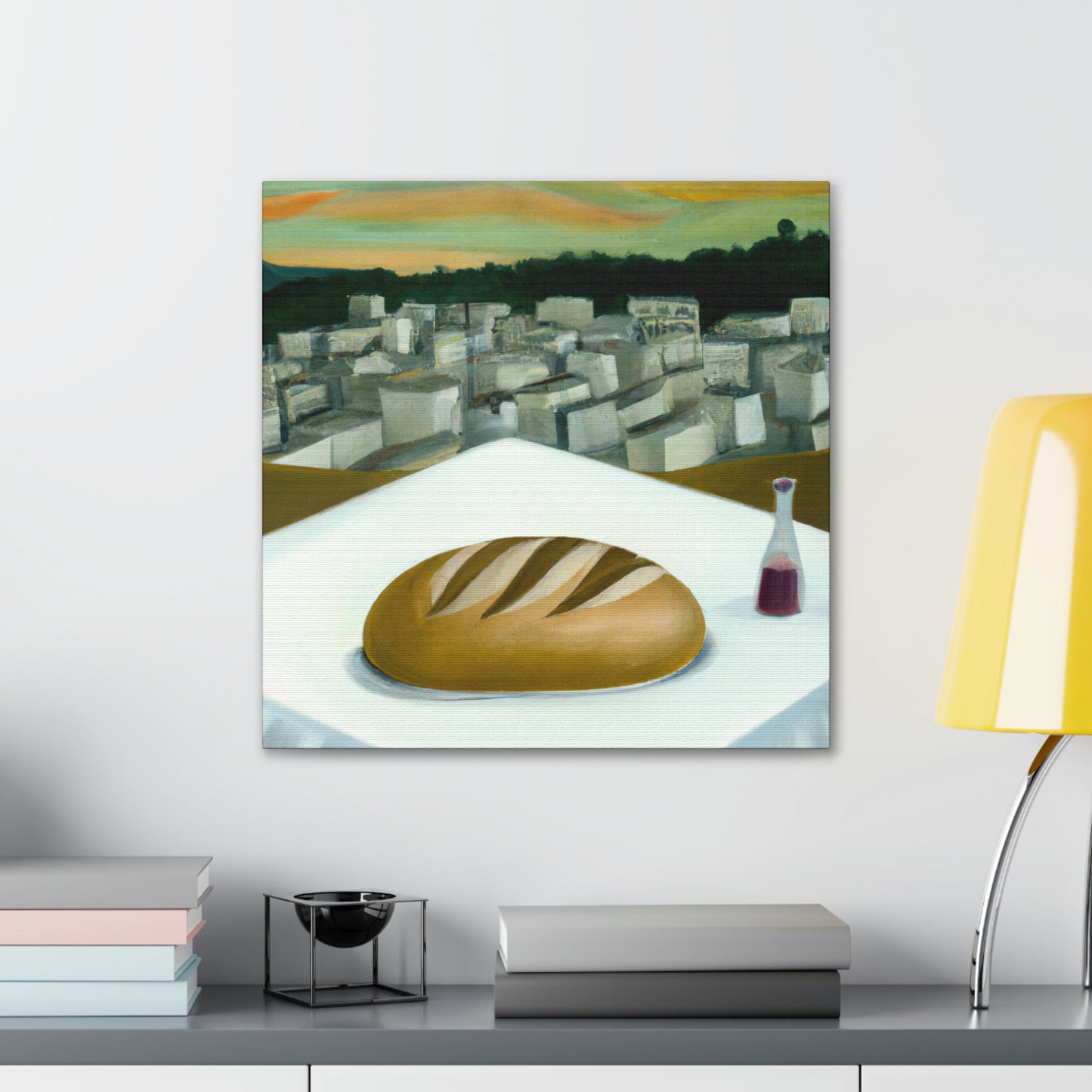 "Bread of Sublimity" - Canvas